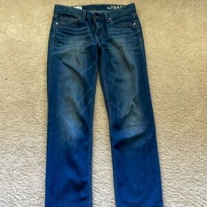 Gap real straight jeans